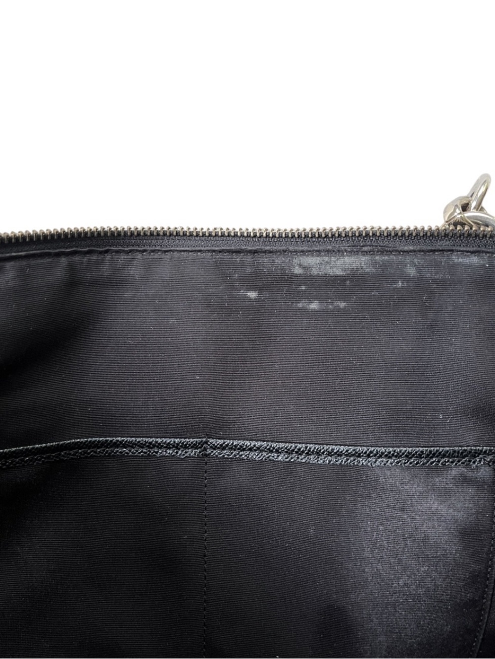 Coach Station Tote Bag in Black Crossgrain Leather w/Gold-Tone Hardware - Picture 16 of 16